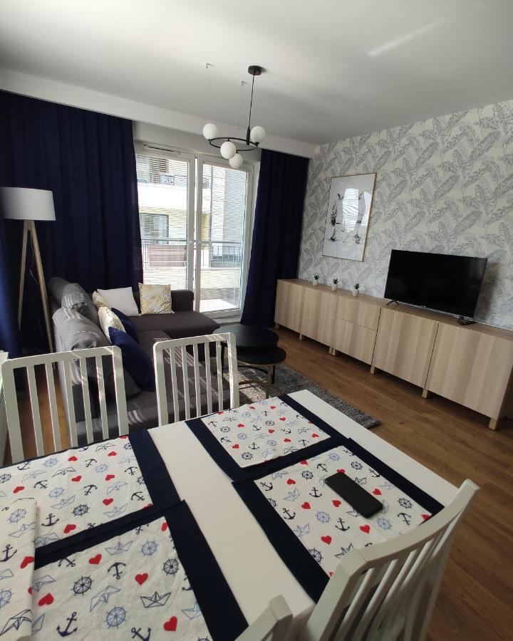 Ferienwohnung Apartament Azzurro Ustronie Morskie Exterior foto