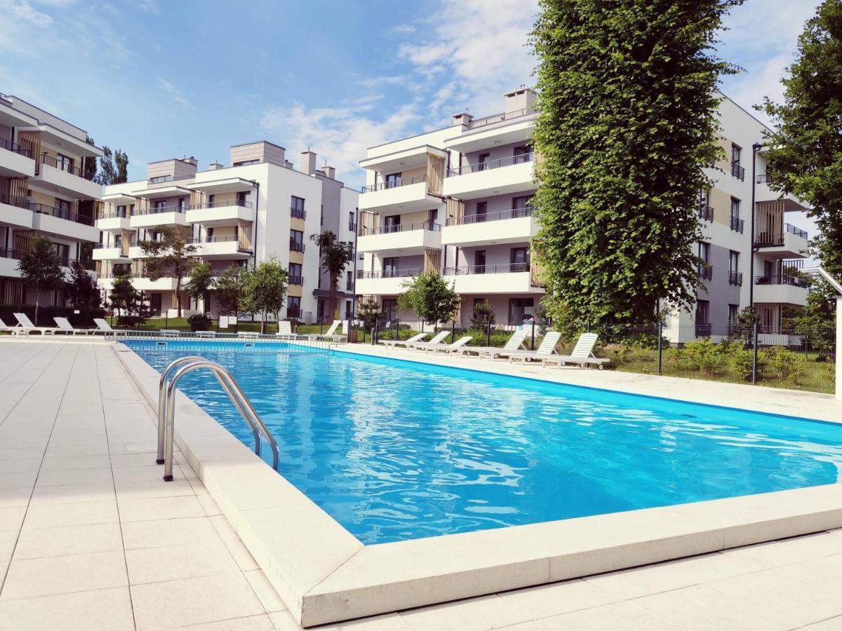 Ferienwohnung Apartament Azzurro Ustronie Morskie Exterior foto