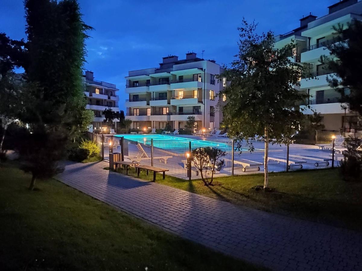 Ferienwohnung Apartament Azzurro Ustronie Morskie Exterior foto